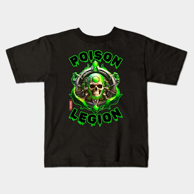 Poison Legion Kids T-Shirt by X-Territory